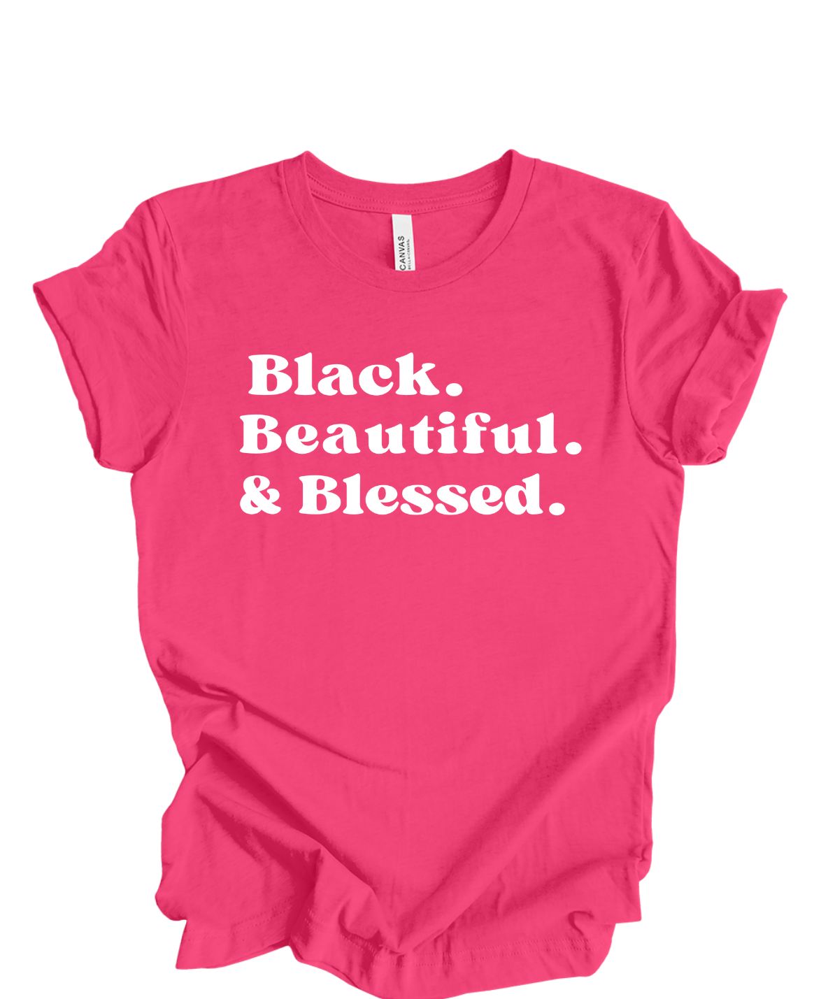 Black Beautiful and Blessed T-shirt