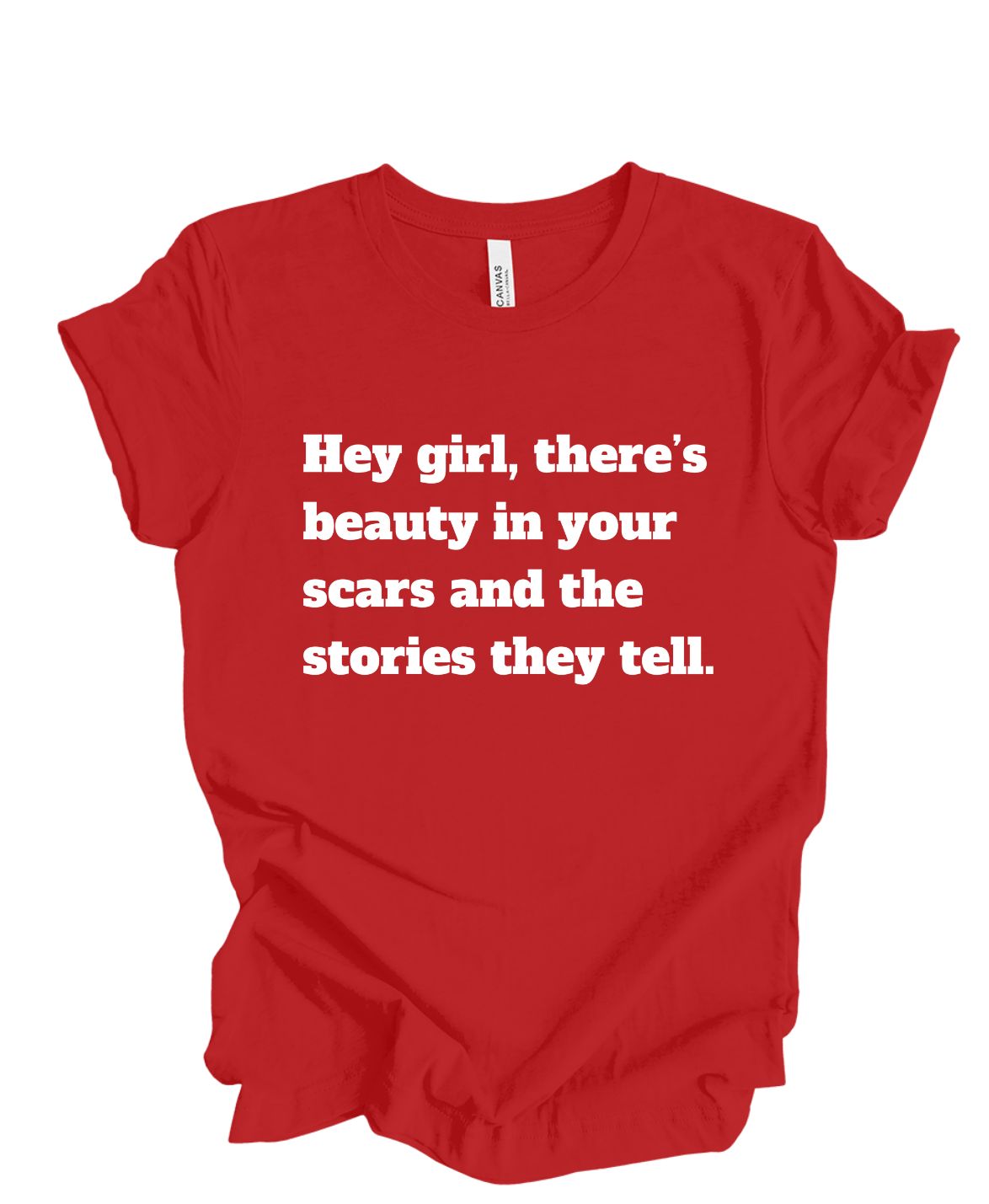 Beauty, Scars tell the story T-Shirt