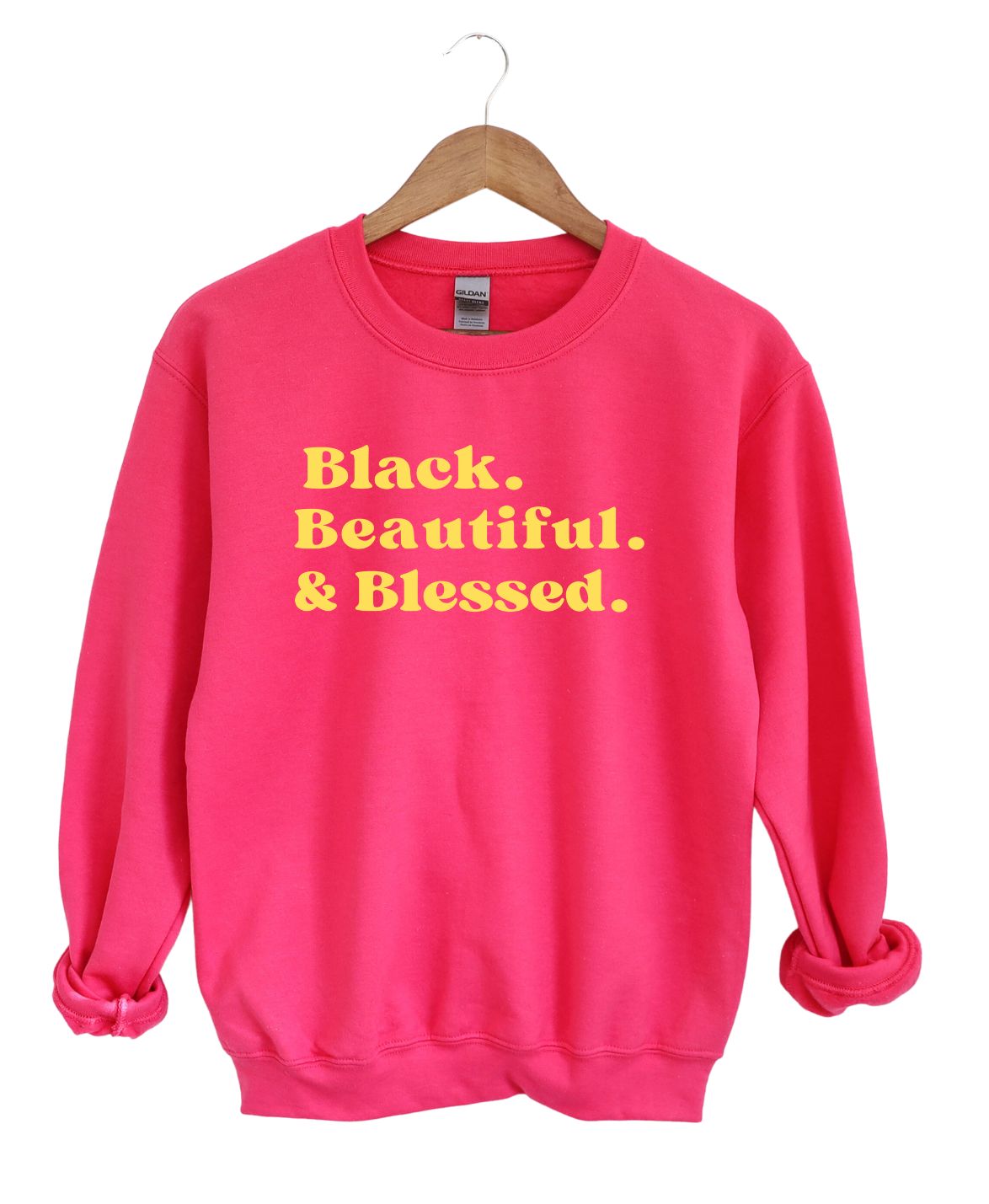 Blessed Black and Beautiful Gold   -Sweatshirt