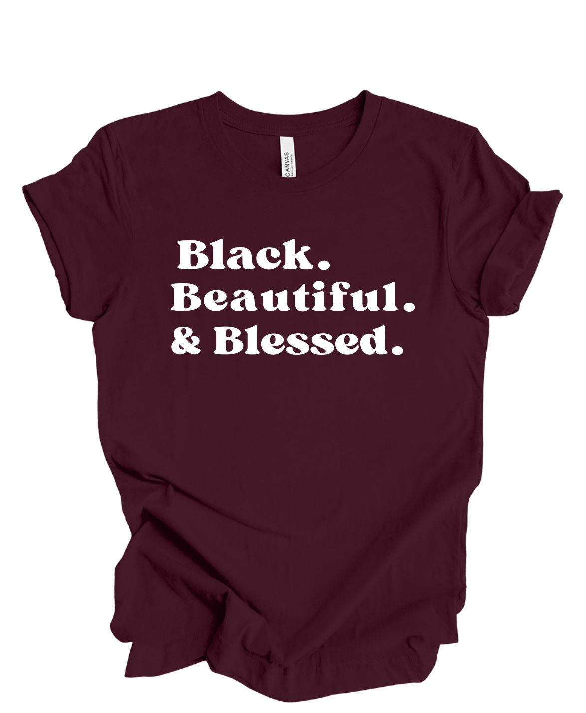 Black Beautiful and Blessed T-shirt