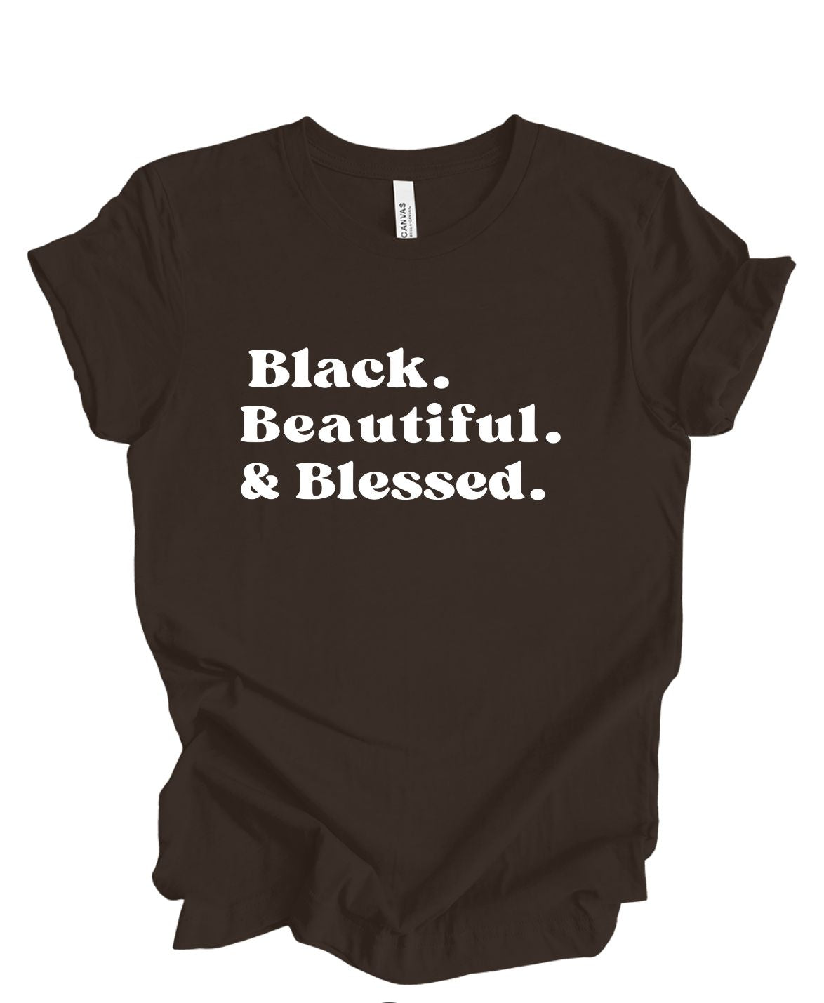 Black Beautiful and Blessed T-shirt